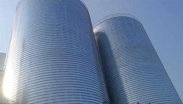 九寨沟2座混凝土高架卷板仓