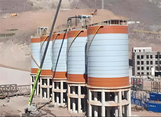 九寨沟高架钢板仓